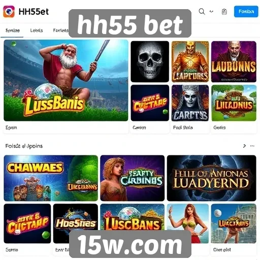 hh55 bet oferece opções diversificadas de jogos online