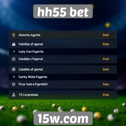 Métodos de pagamento disponíveis no hh55 bet